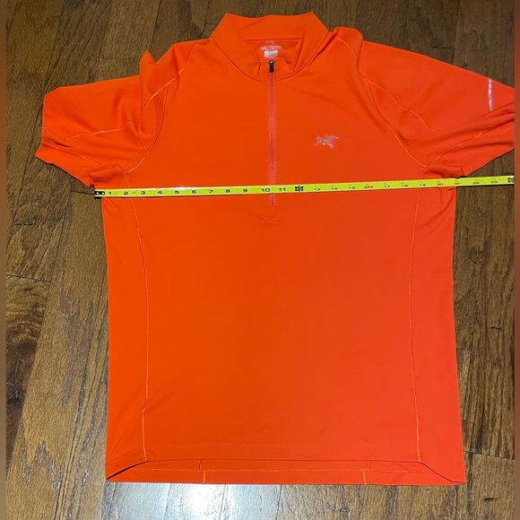 Arc'teryx Velox Zip Neck Short-Sleeve Shirt - Men's Medium - Picture 6 of 7